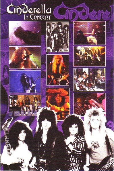 Cinderella - Cinderella In Concert (DVD) - Cleopatra Records