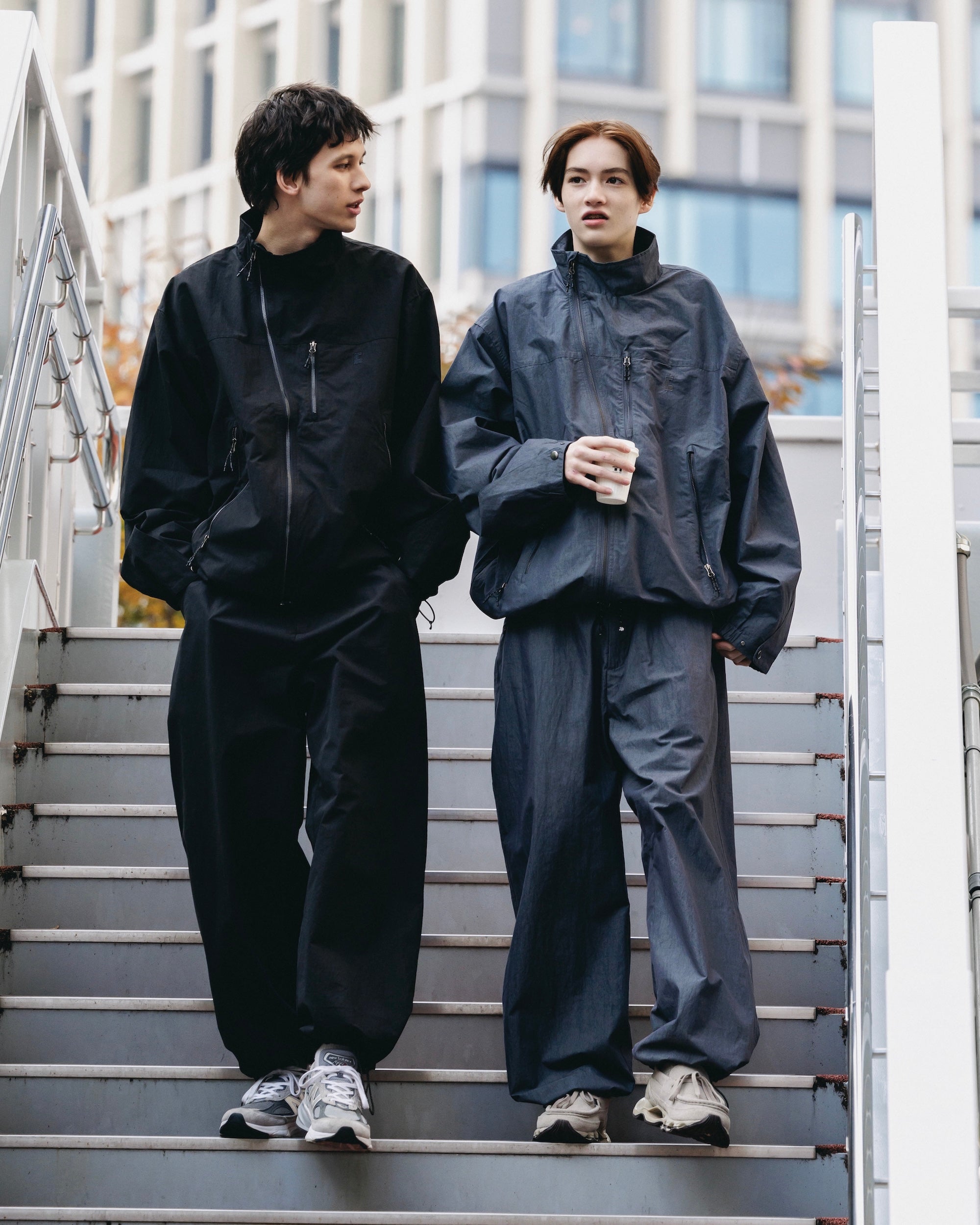 WATER REPELLENT NYLON CITY UNIFORM SETUP (NAVY)