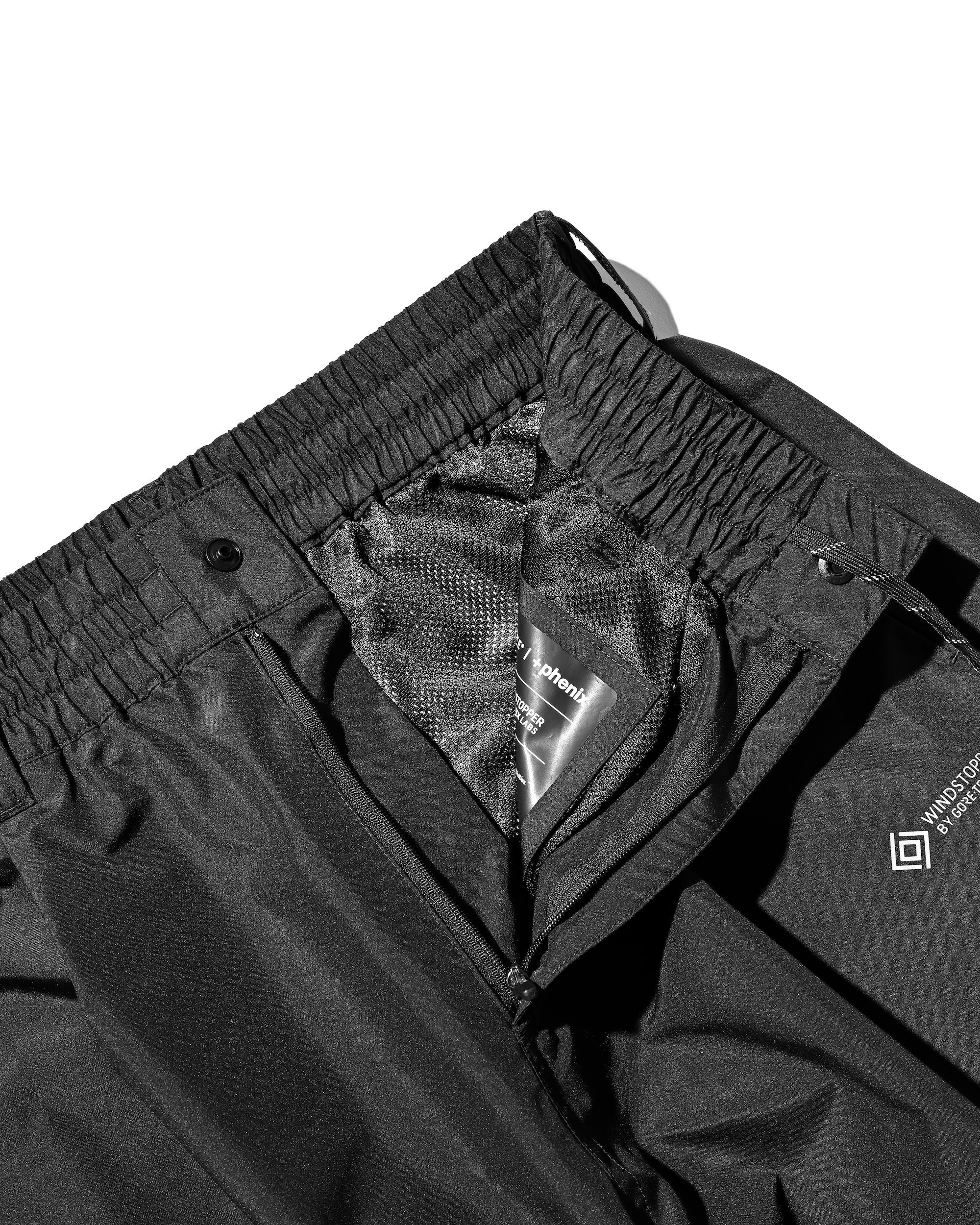 phenix WINDSTOPPER® by GORE-TEX LABS CITY BARREL LEG PANTS (BLACK)