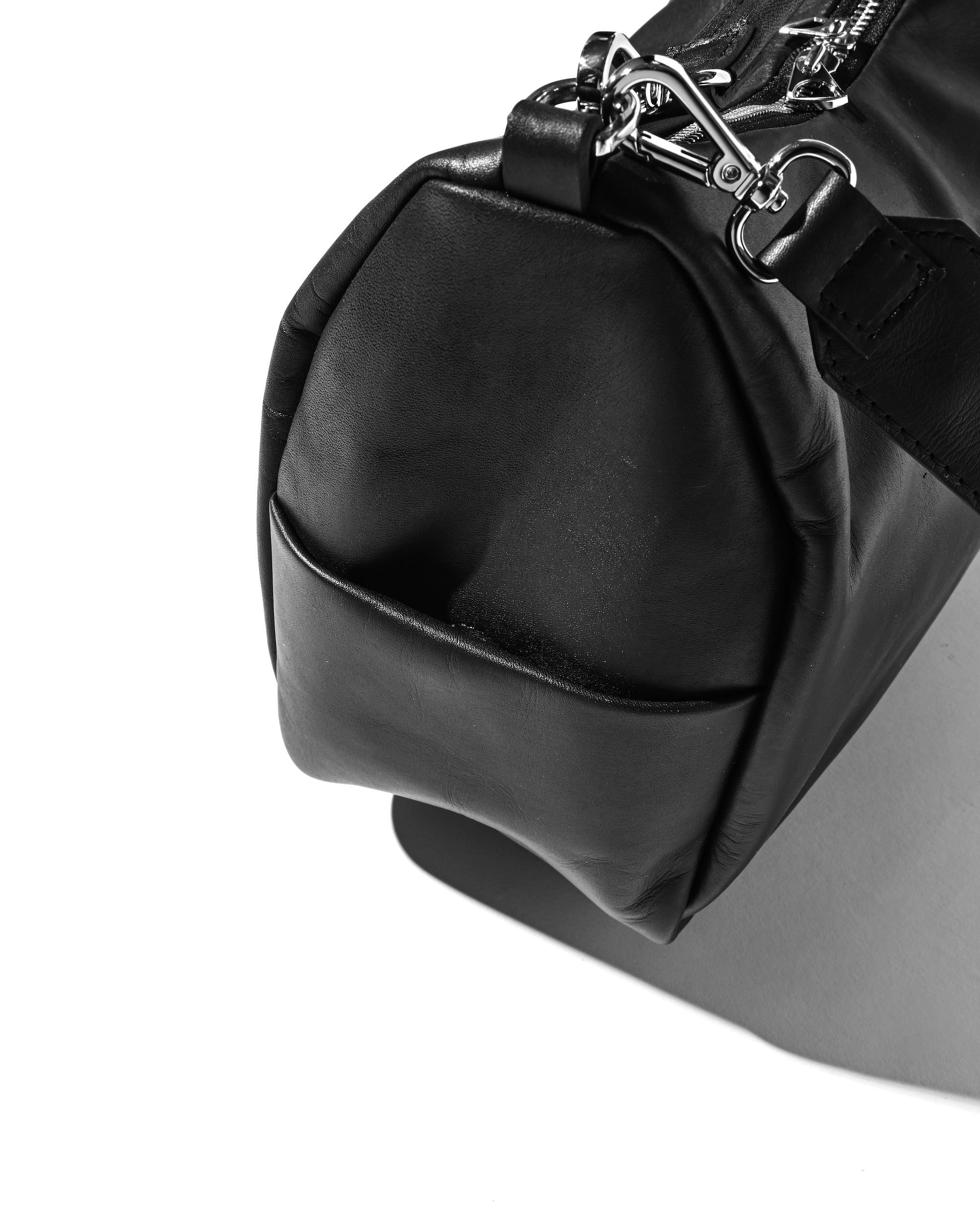LEATHER DAYOFF BAG (BLACK)