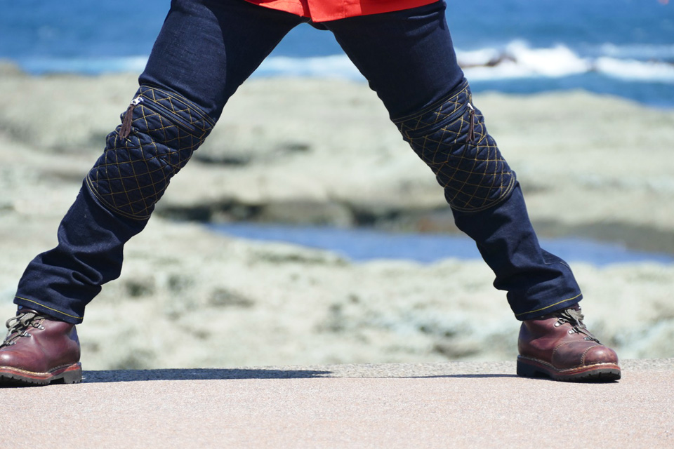 旅と街によく似合う!】Max Fritzデニムスクランブラーパンツ