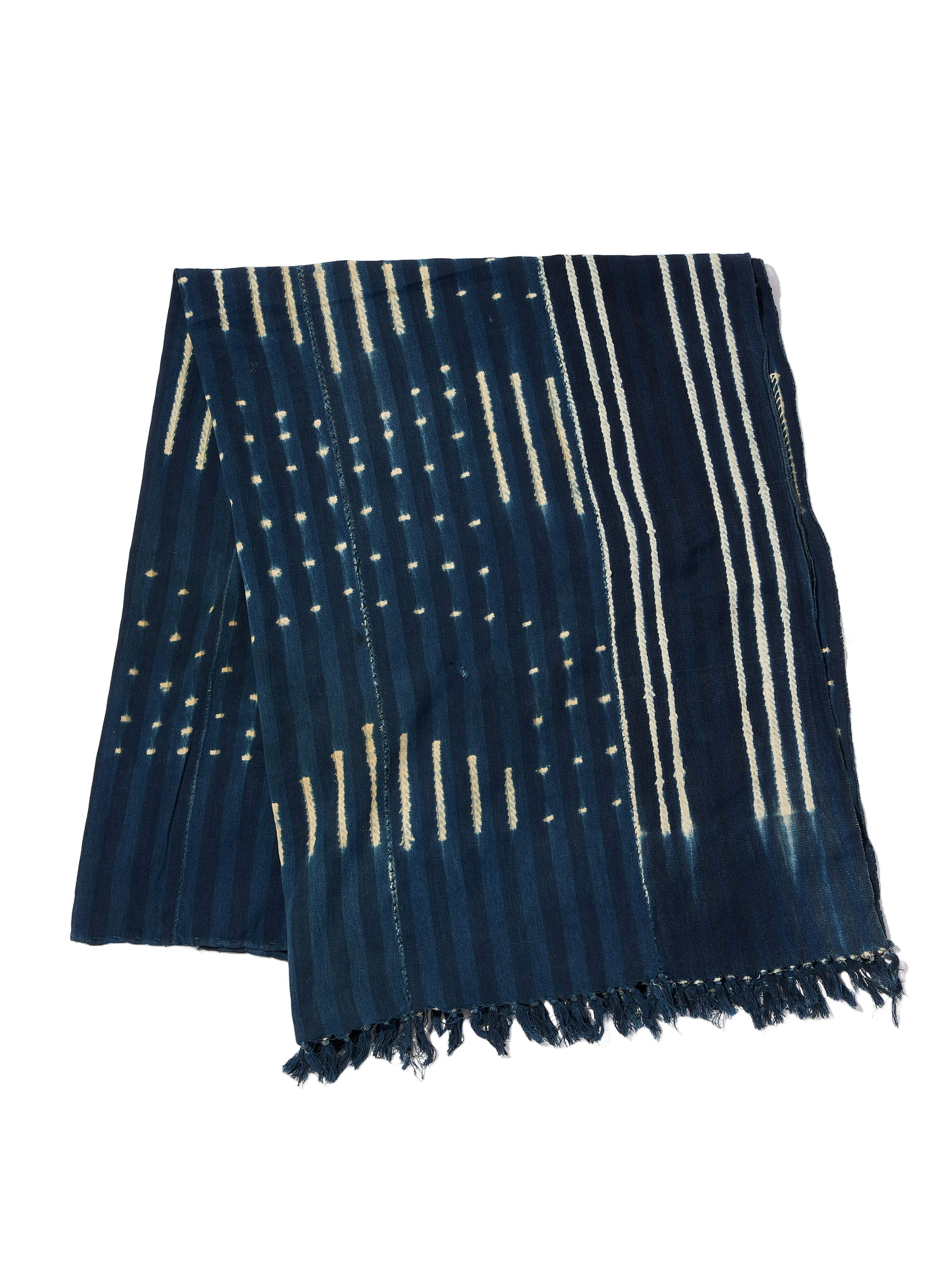 ヴィンテージのアフリカンインディゴストール – CLUB 2nd