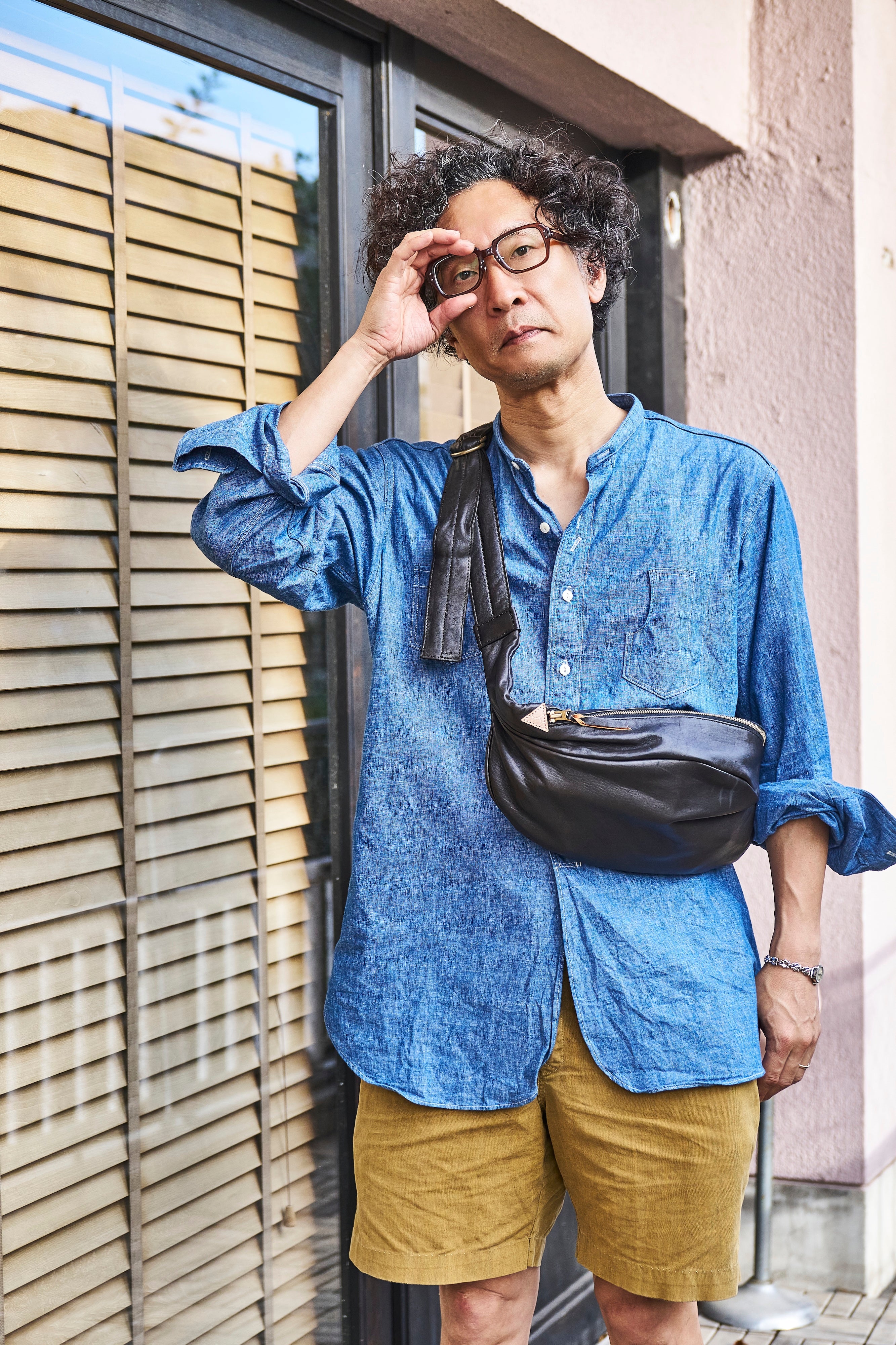 池田工芸 × Lightning 「赤茶芯」ホースハイド バディバッグ【7月3日頃