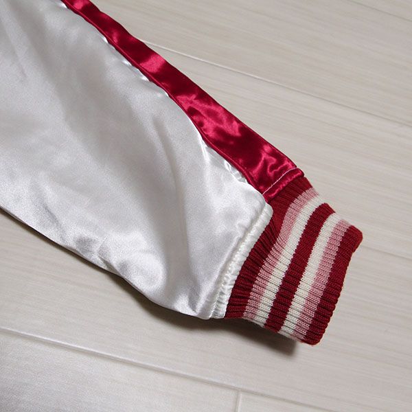 赤ギンガムうさぎ刺繍リバーシブルスカジャン - ピンクハウス通販