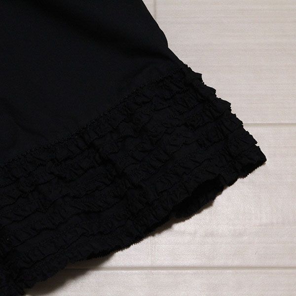 黒ピコフリル×ピンタックローンブラウス - ピンクハウス通販