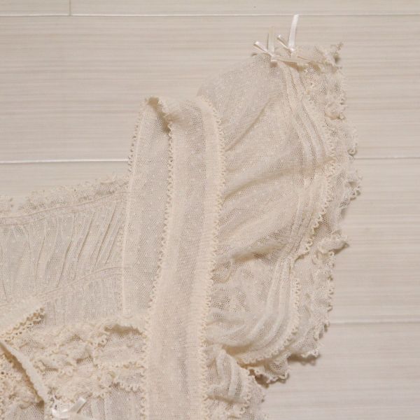 生成ドットチュールエプロンドレス - ピンクハウス通販｜リサイクル