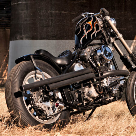 ヴィンテージH-D カスタム ファイル】極限まで無駄を省いた究極の