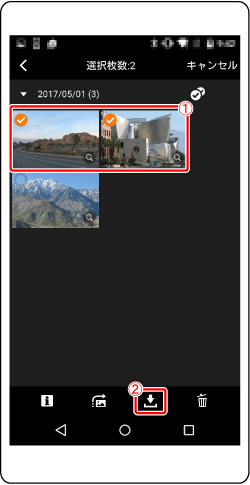 デジタル一眼レフカメラ】無線LAN（Wi-Fi）でスマートフォンに画像を