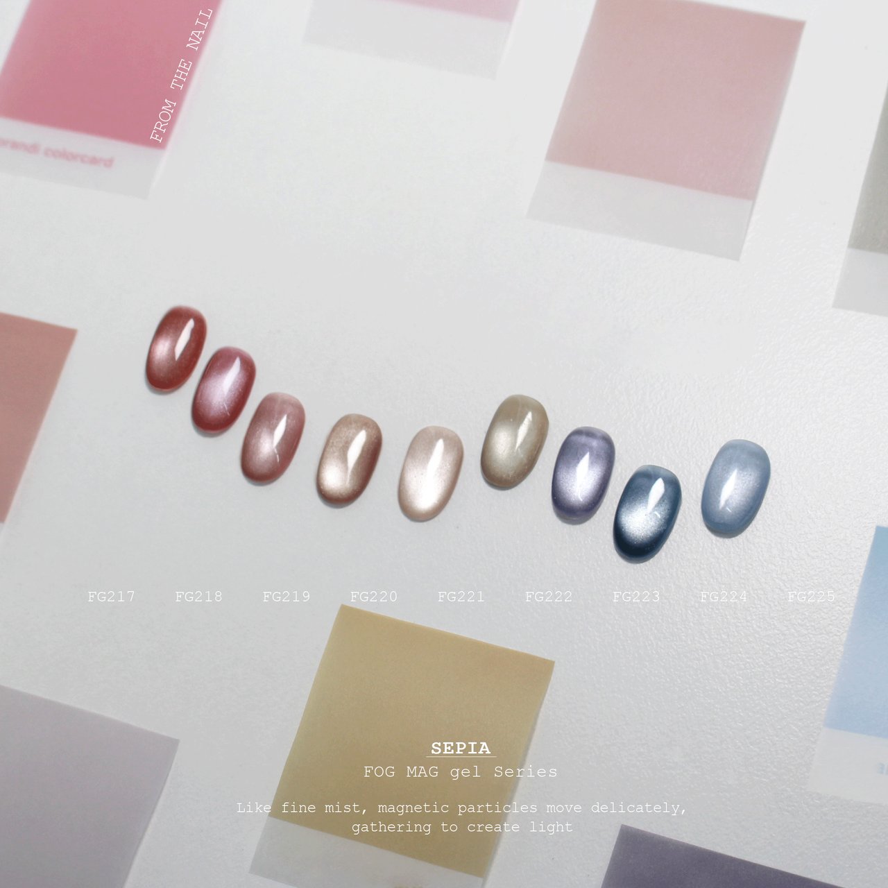Sepia（セピア） マグネット9本セット | FROM THE NAIL（フロムザ