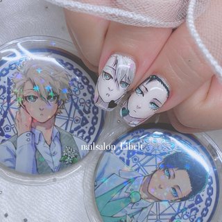 糸師凛のネイルデザイン｜ネイルブック