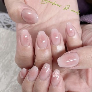 桃色のネイルデザイン｜ネイルブック