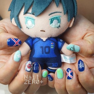 糸師凛のネイルデザイン｜ネイルブック