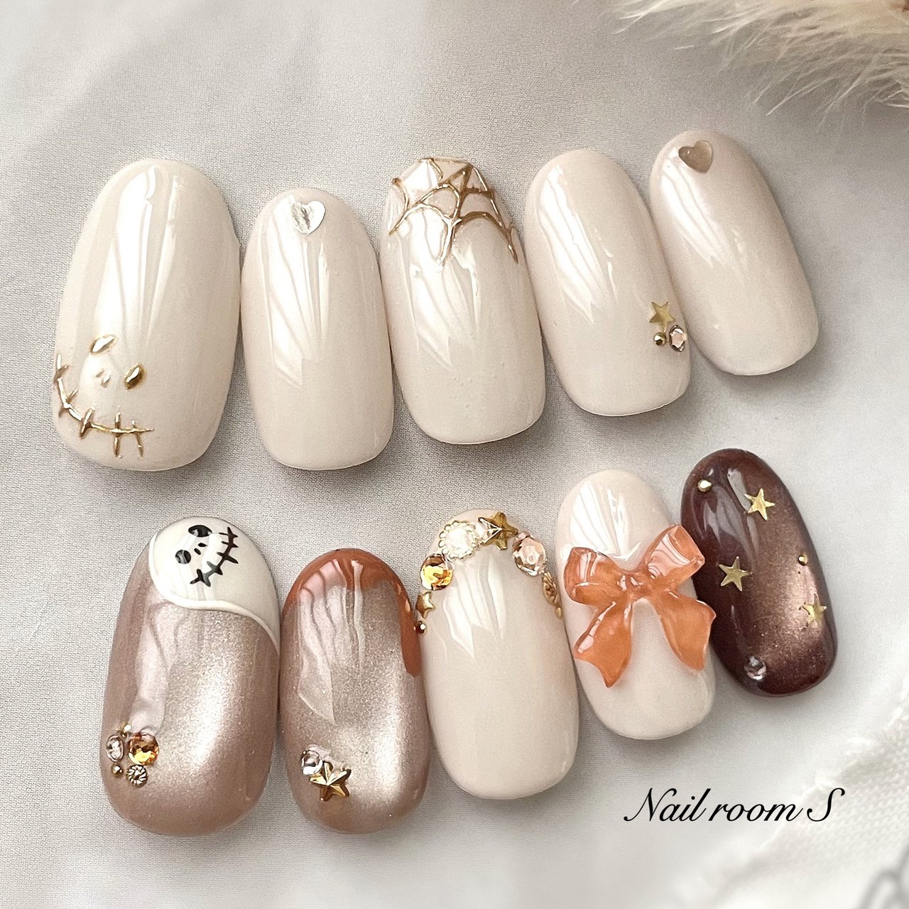 秋/ハロウィン/オフィス/パーティー/ハンド - Nailroom__S Shiho