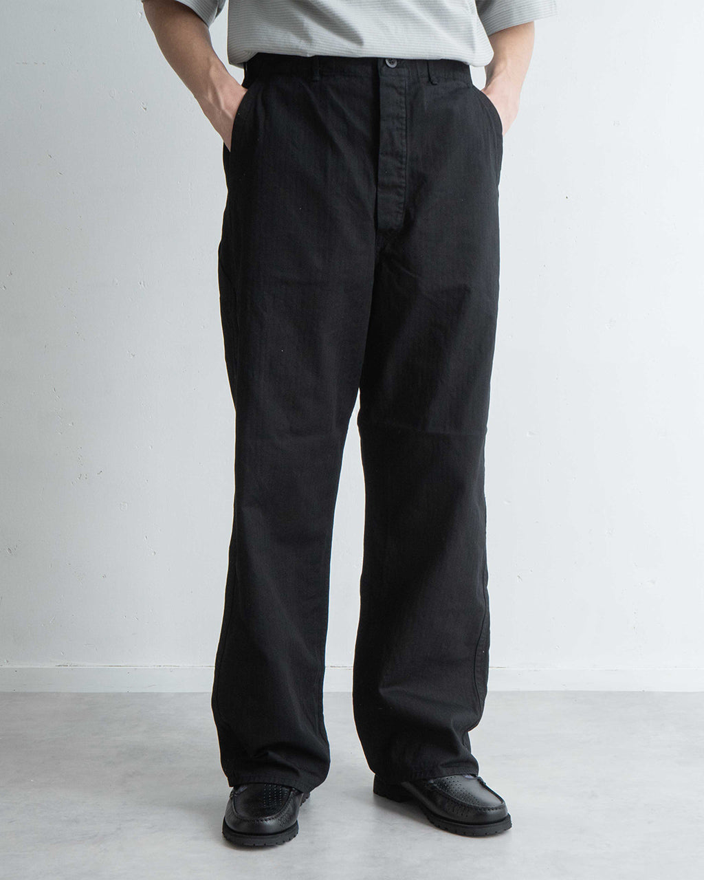 orSlow オアスロウ フレンチワークパンツ ワイドフィット WIDE FIT