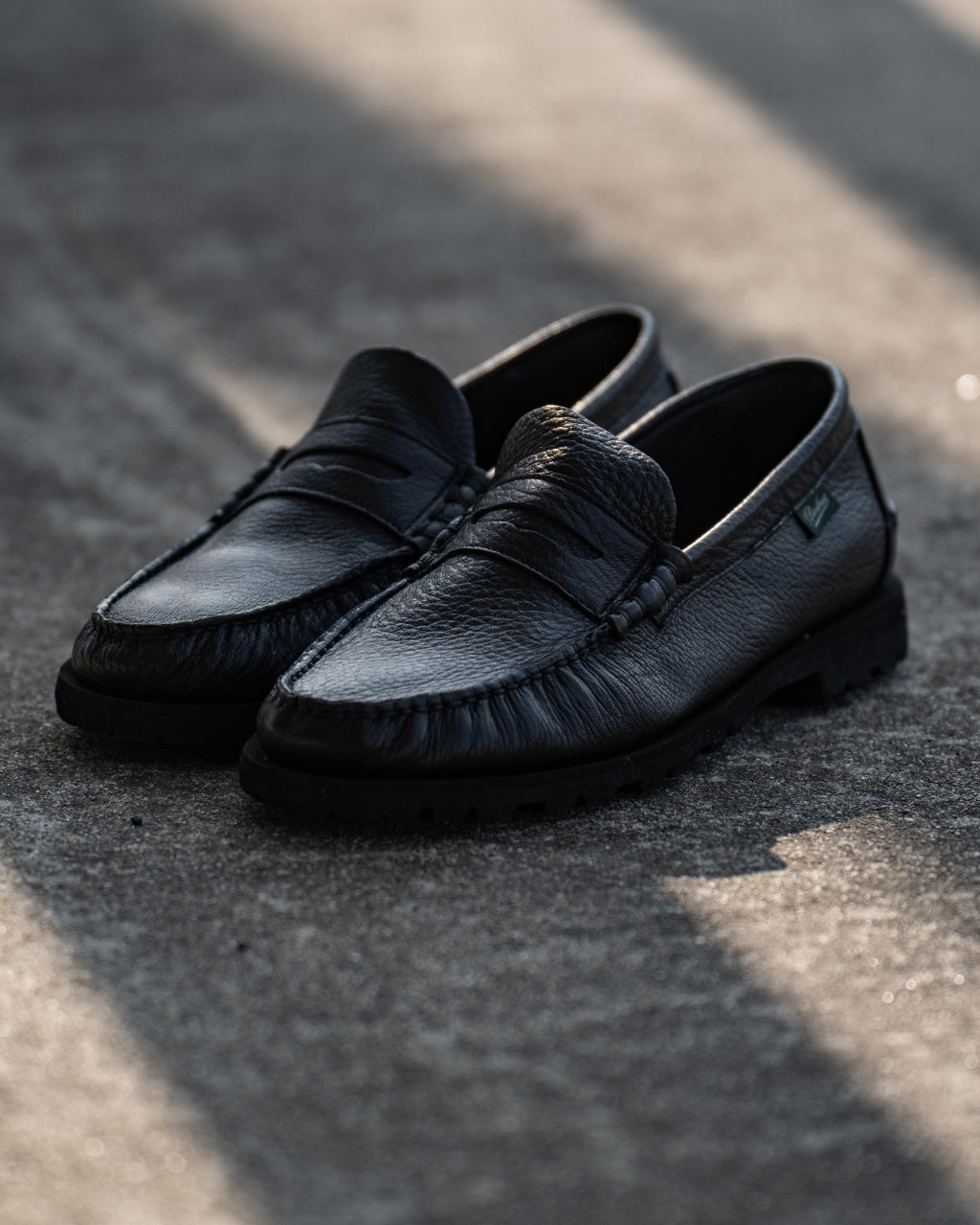 Paraboot｜CORAUX RAID モカシンローファー 厚底タイプ メンズシューズ