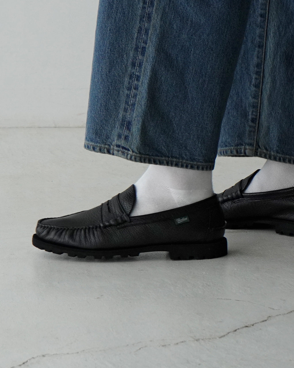 Paraboot｜CORAUX RAID モカシンローファー 厚底タイプ メンズシューズ