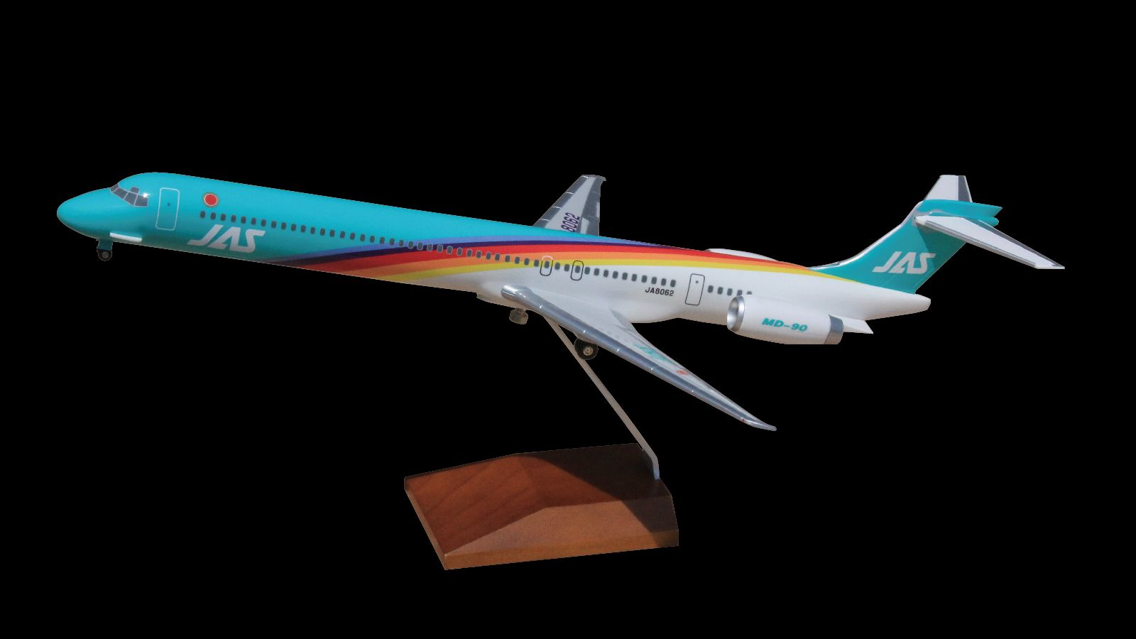 BJQ1159 JALUX企画品 JAS MD-90 JA8062 4号機 1:100 メーカー完売