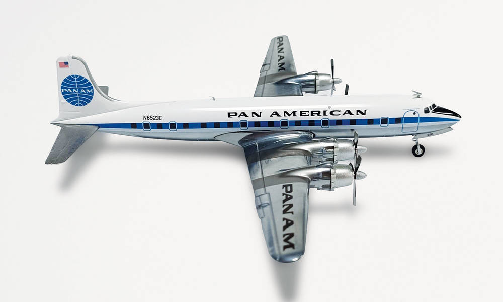 572187 Herpa PAN AM DC-6B Clipper Betsy Ross N6523C 1:200 完売しま