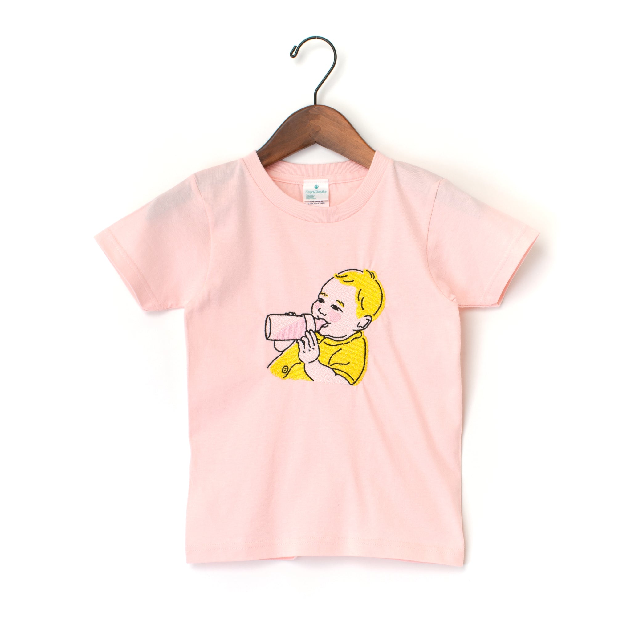 似顔絵】全面イラスト・刺繍Tシャツ（子供） – クレヨンパラダイス