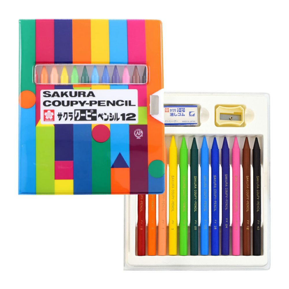 クーピーペンシル30色 カラーオンカラー | サクラクレパス OFFICIAL SHOP