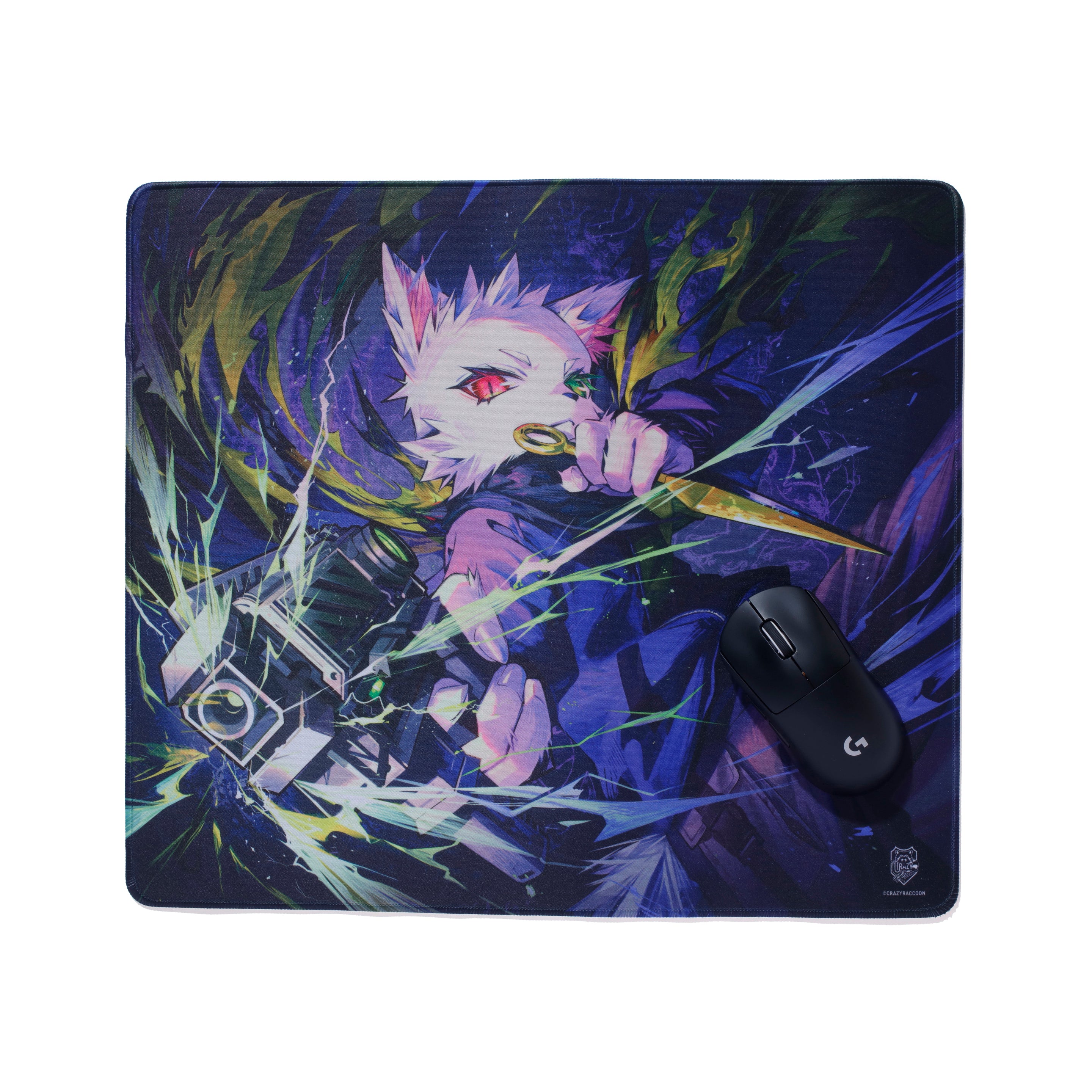 RAS MOUSEPAD – CRAZY RACCOON