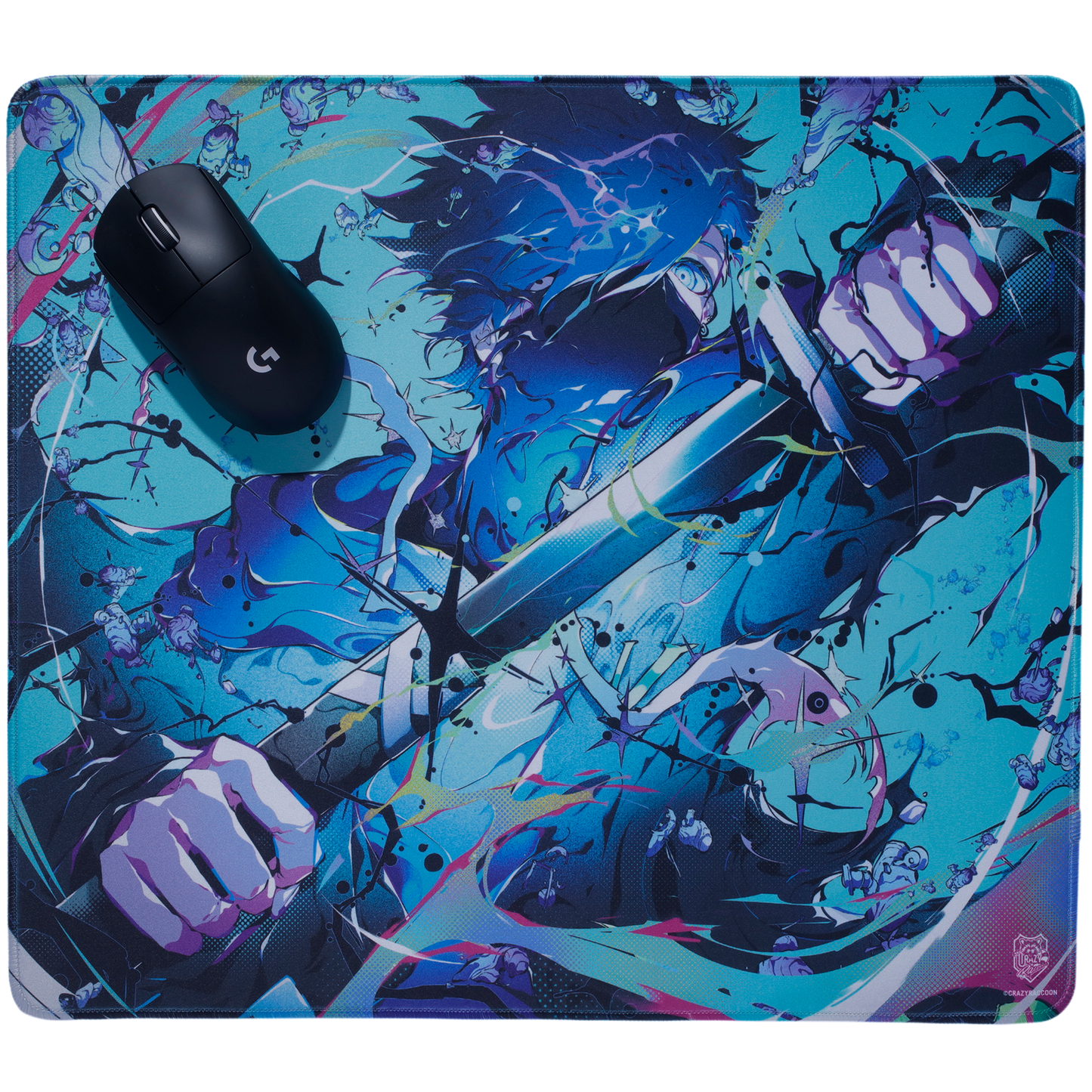 VANILLA MOUSEPAD – CRAZY RACCOON