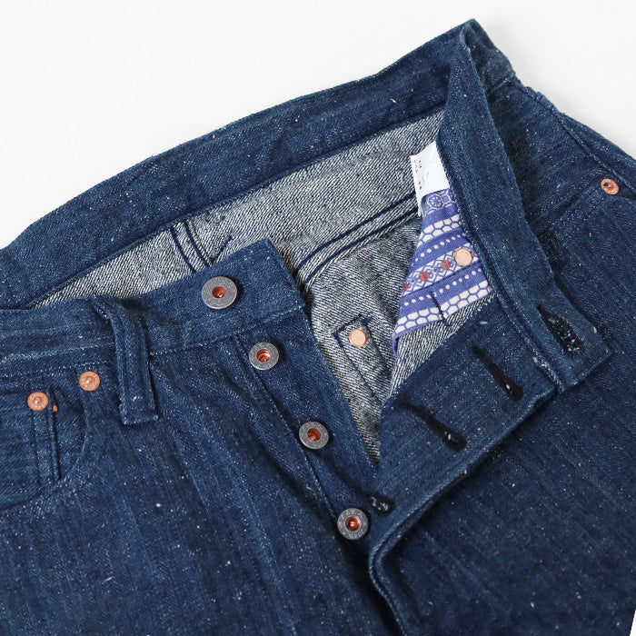 graphzero (グラフゼロ) 13オンス 天然染め ネップデニム ストレート