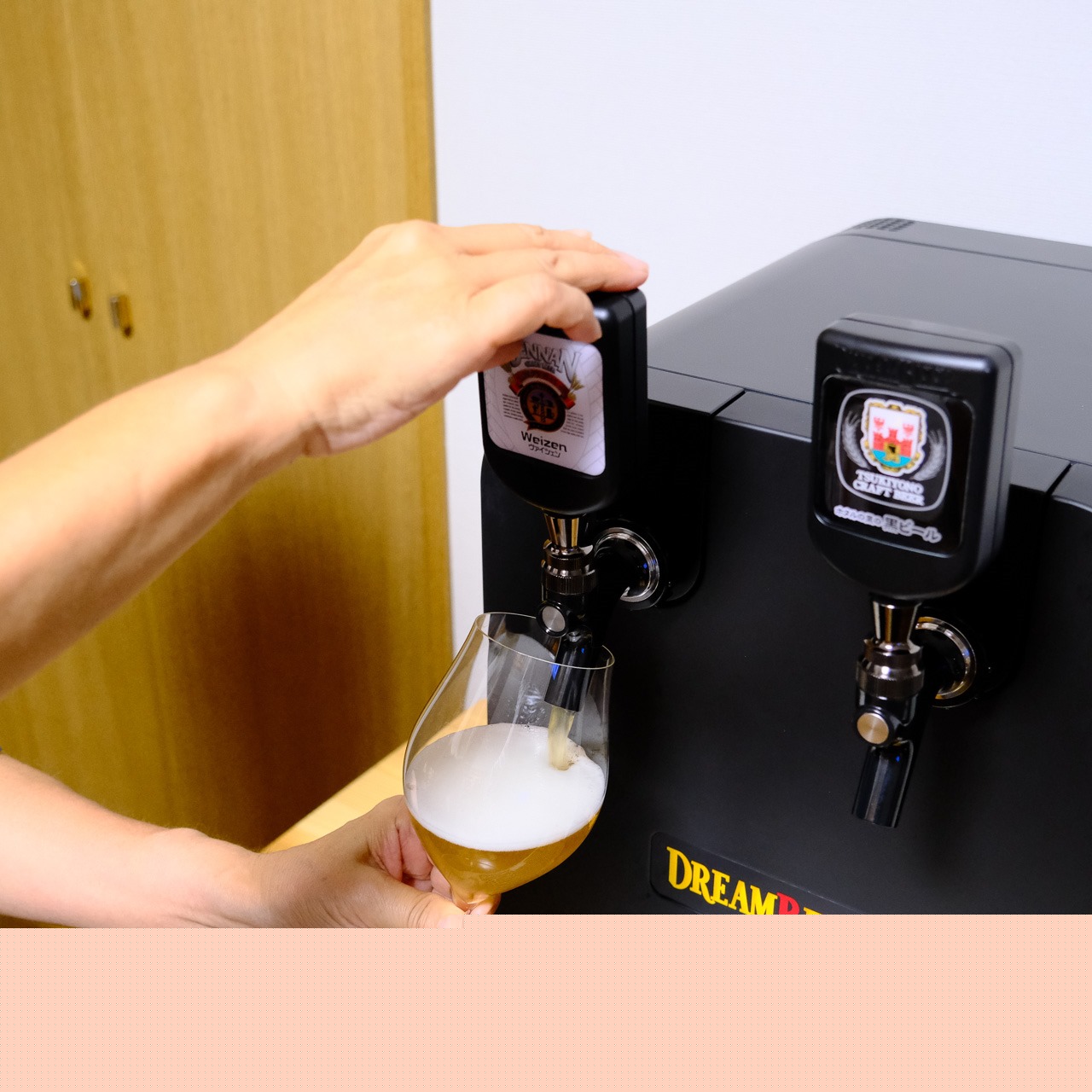 クラフトビール東京 (Craft Beer Tokyo)ビールが出てくる冷蔵庫が家に