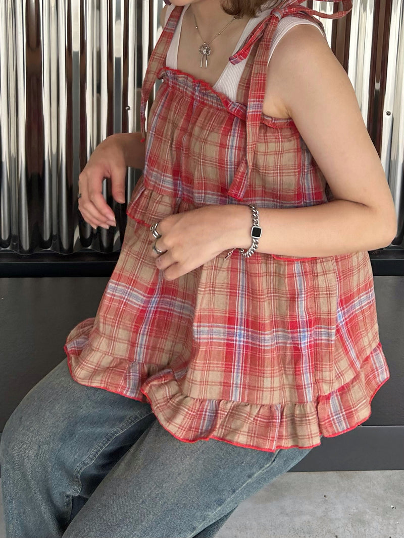 チェックキャミトップス DPA61373 – CRAMMY