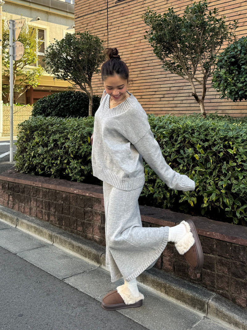 グレーニットセットアップ DPB47338 – CRAMMY