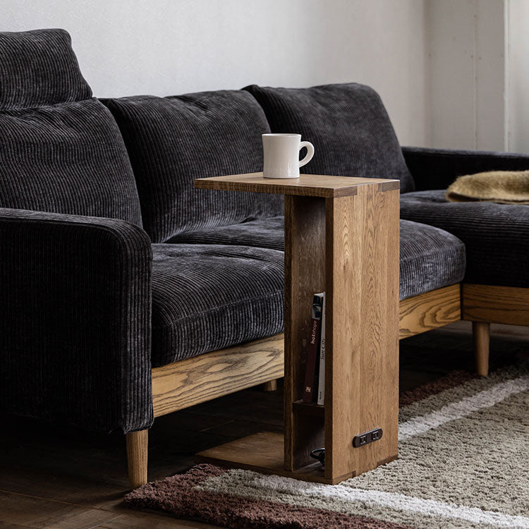 ノットアンティークス エルマ ラウンドサイドテーブル CRASH GATE