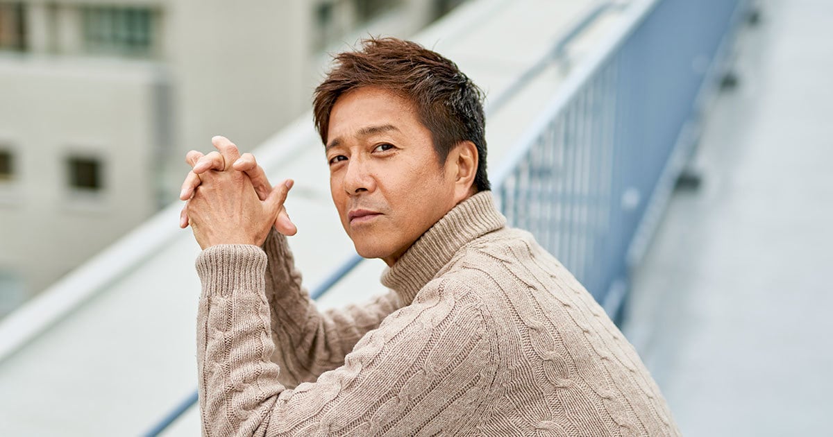 キング・オブ・セーターブック降臨！ 風間トオルが撮影時の思い出を激