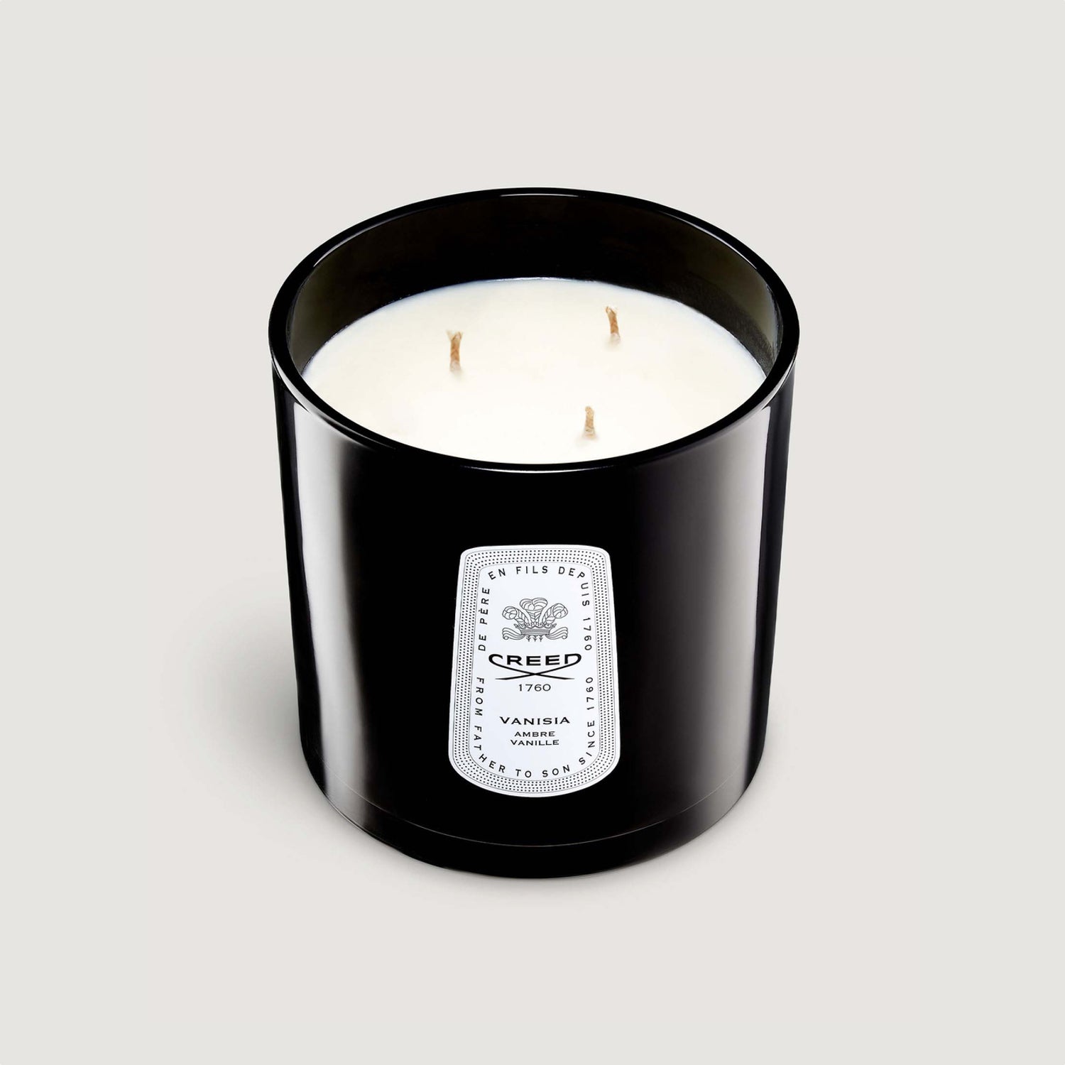 Blue Vanisia Leather Candle | Creed Boutique US