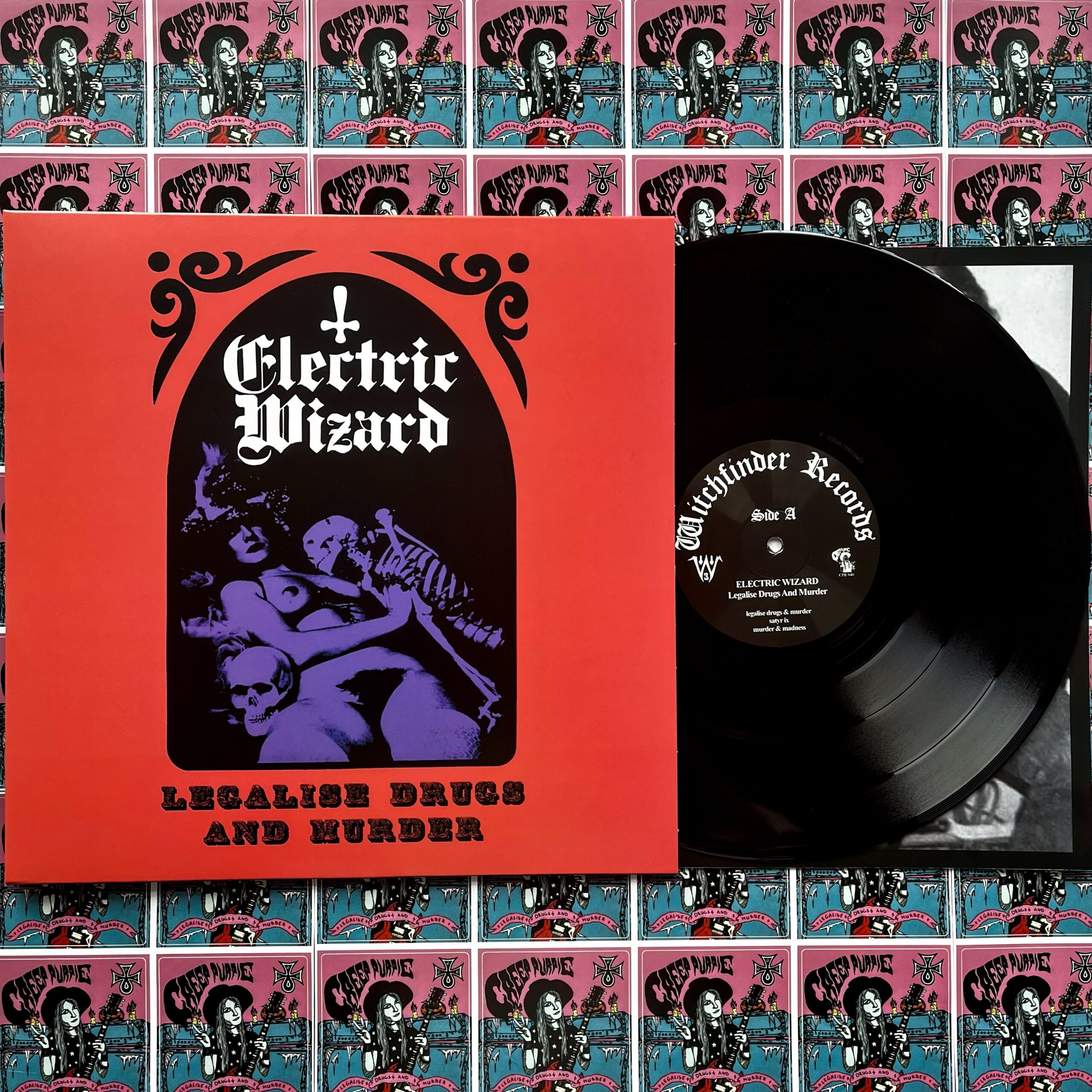 Electric Wizard – “Legalise Drugs And Murder” (12″) - Creep Purple