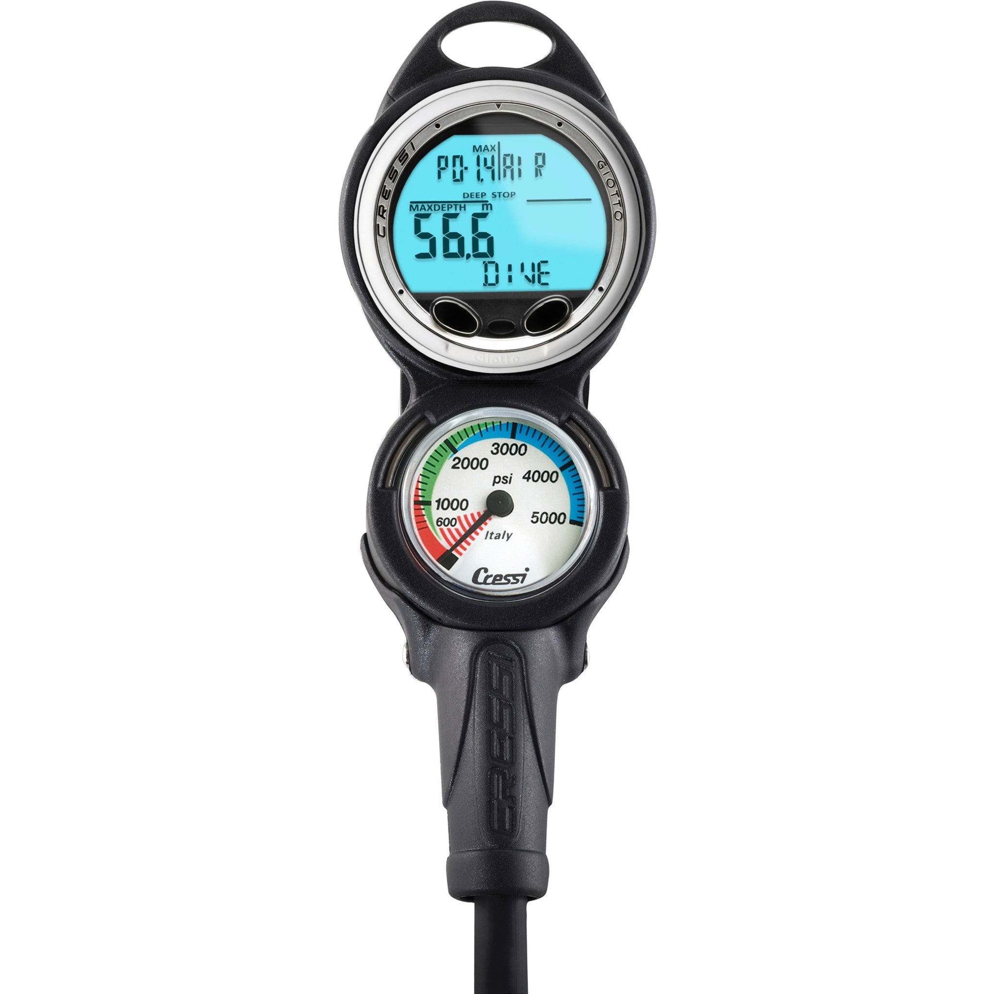 Cressi Donatello Console 3 | Scuba Diving Computer with Gauges