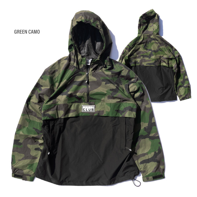 ハーフジップタイプのナイロンジャケットが新登場!!