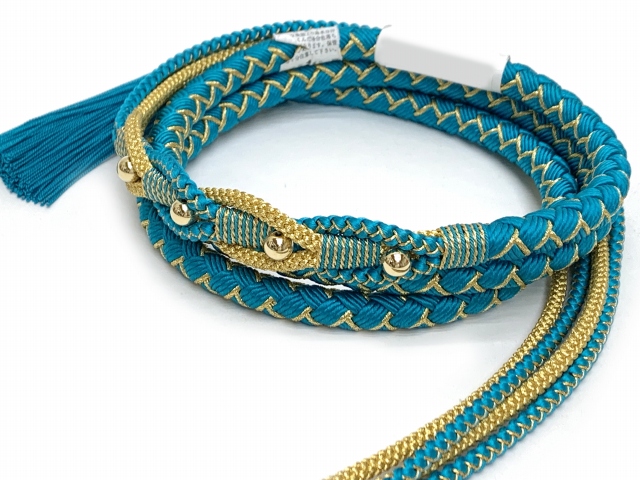 振袖用 正絹 帯揚げ 帯締めセット刺繍入り帯上げ 手組の帯〆 化粧箱