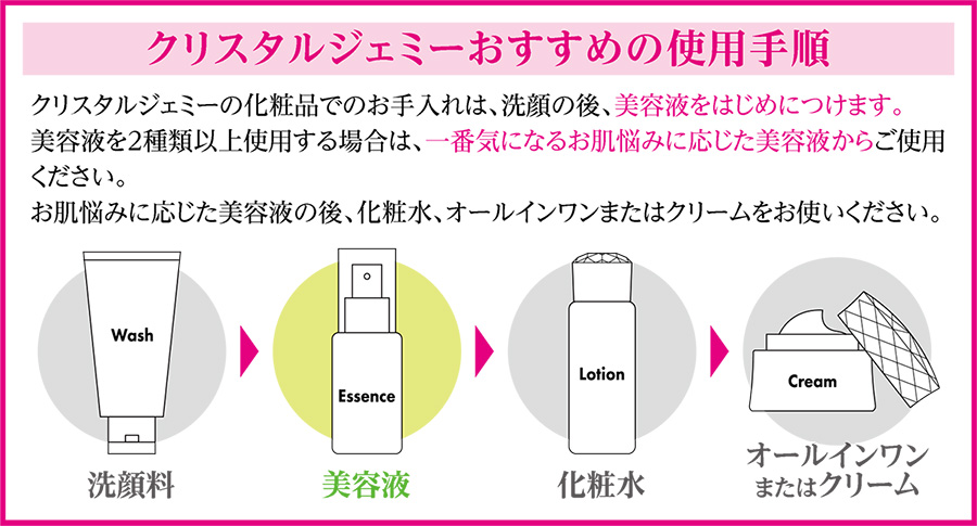 リンクルセラムWPP | クリスタルジェミー 中島香里の美白化粧品