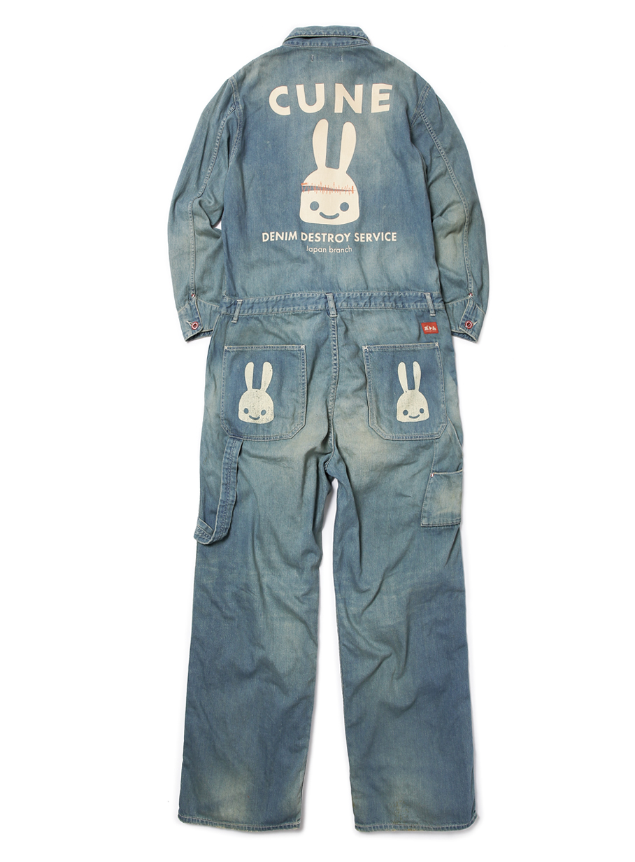 つなぎ-加工｜ウサギがいる｜CUNE ONLINE STORE