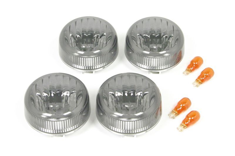 スモーククリアウインカーレンズ[1台分4個セット]JA07型スーパーカブ