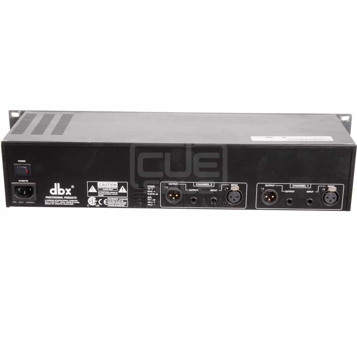 dbx 231 Dual Channel 31-Band Equalizer ⋆ CUE Sale