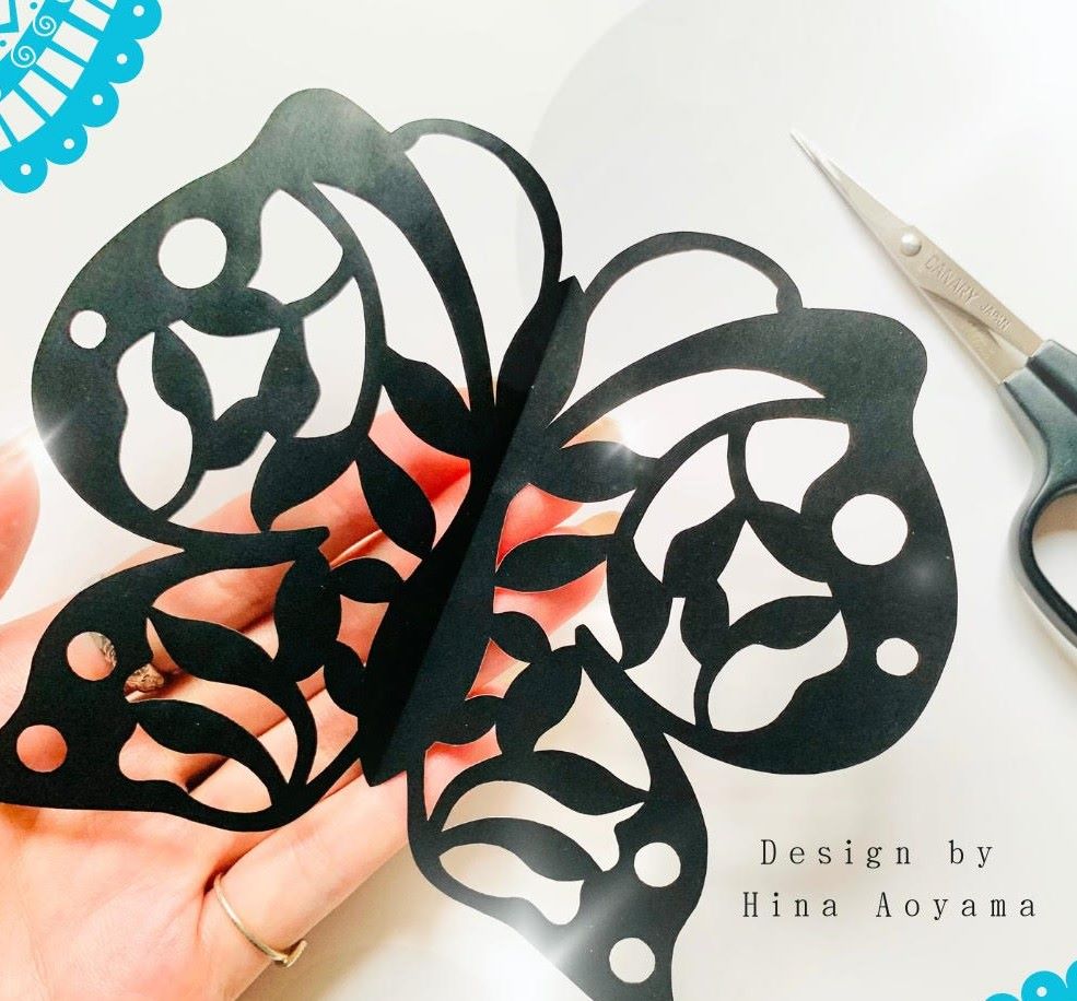小さなハサミ1本で作り上げる 蒼山日菜レース切り絵｜奈良カルチャー