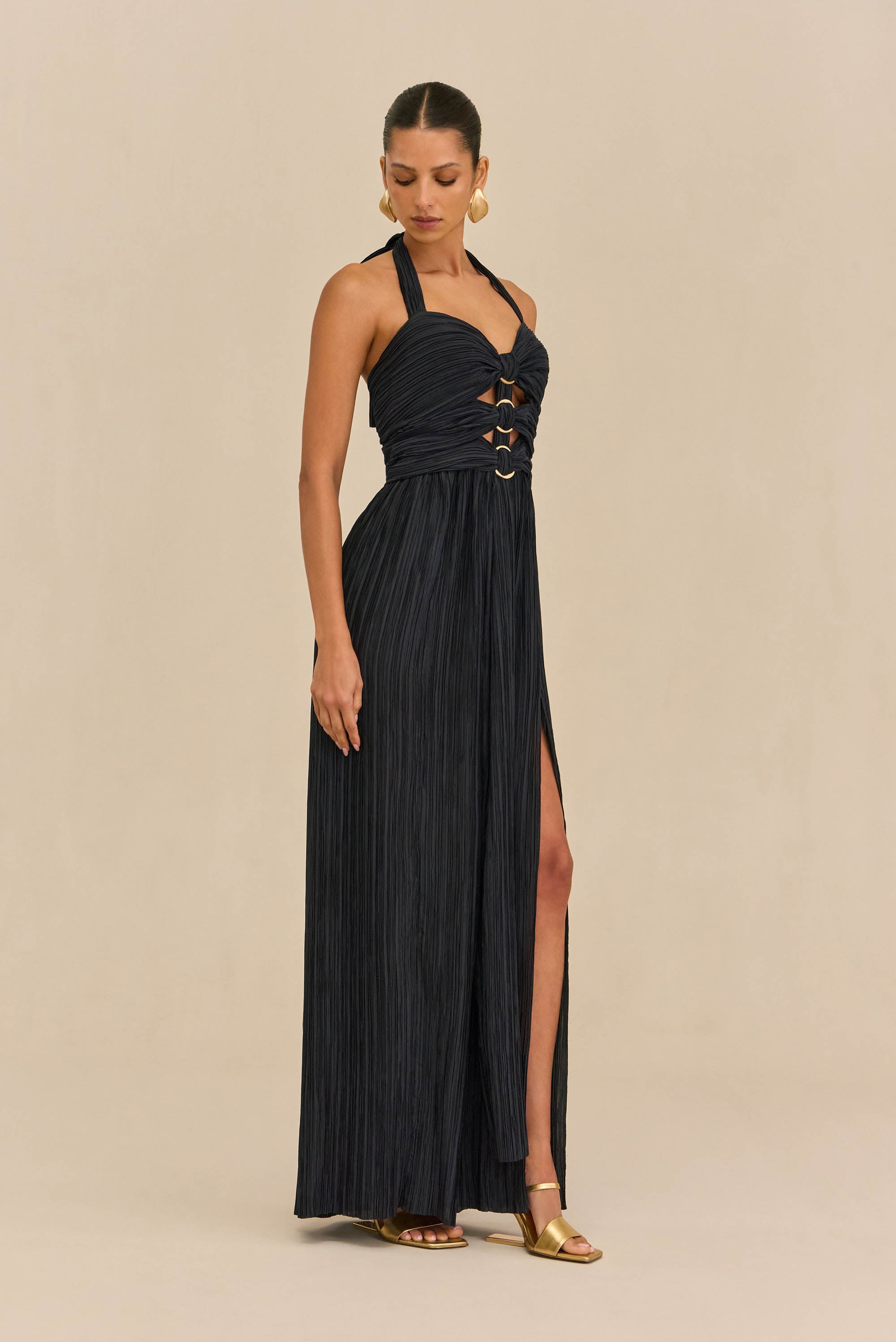 NAILAH GOWN - DEEP LAKE – CULT GAIA
