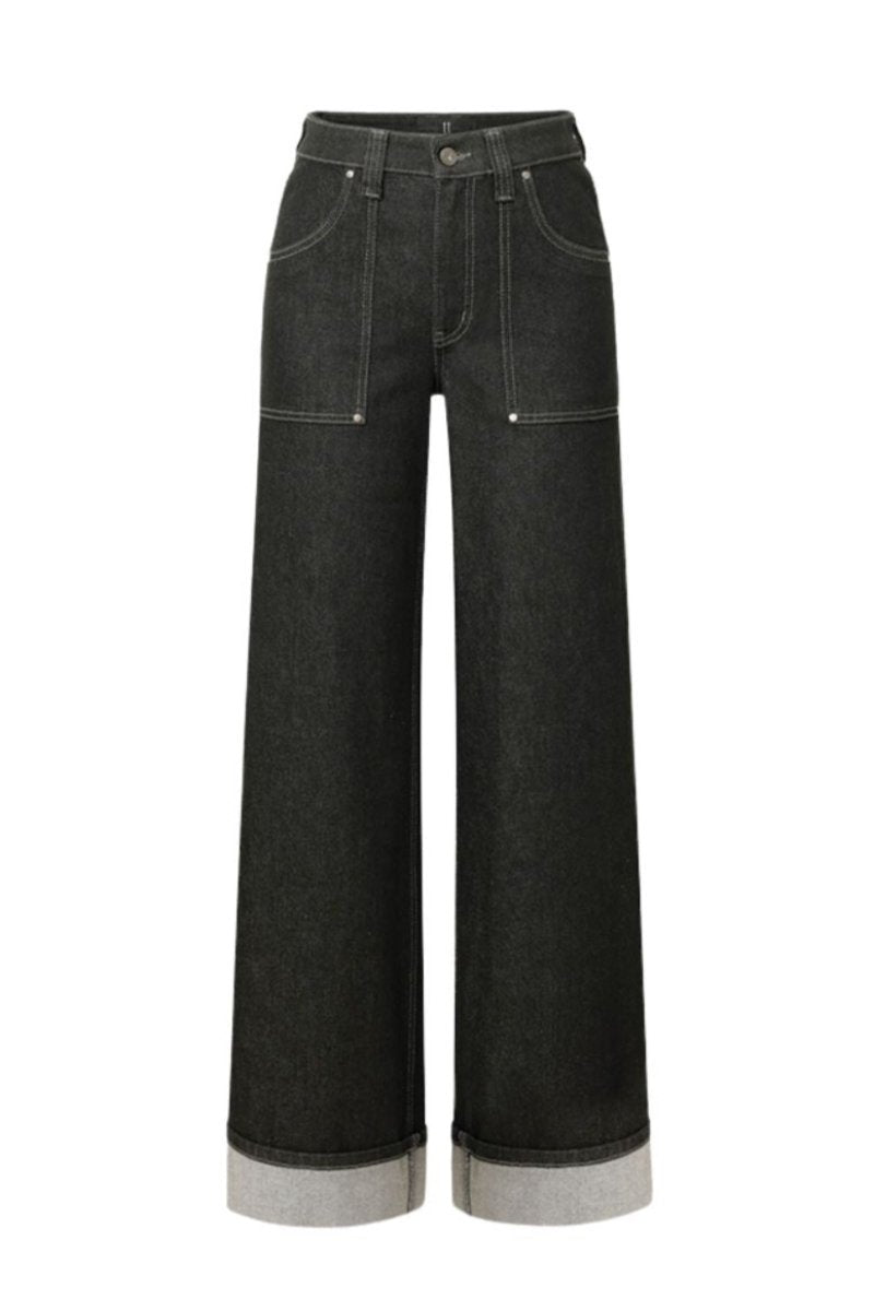 BLACK MIKEY STRAIGHT LEG JEANS | CULT MIA | TT Studios