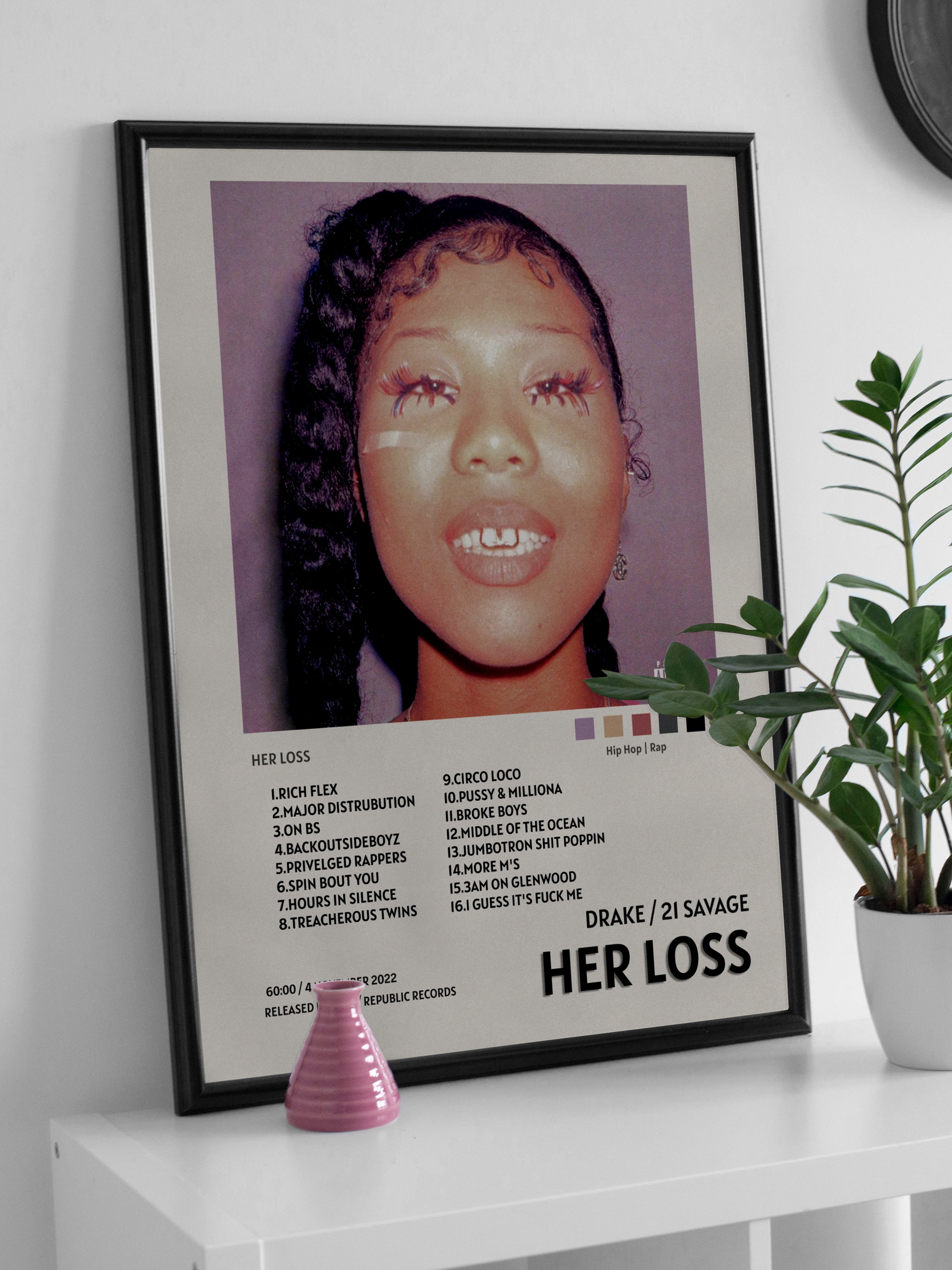 DRAKE / 21 SAVAGE - HER LOSS – CulturedPrint