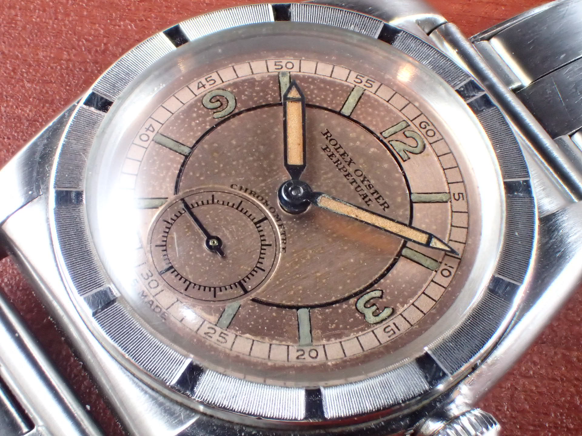 ロレックス バブルバック セクターピンクDL 1930年代 | VINTAGE WATCH