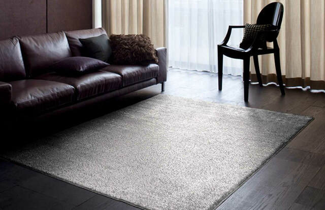 シャギーラグ ネオグラス 防ダニ 防炎 床暖房対応 200×200cm｜スミノエ