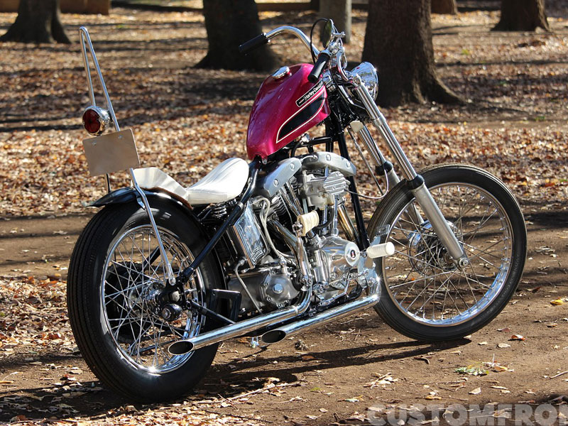 ハーレー ショベル FXE 1976のトラディショナルチョッパー・モトリ