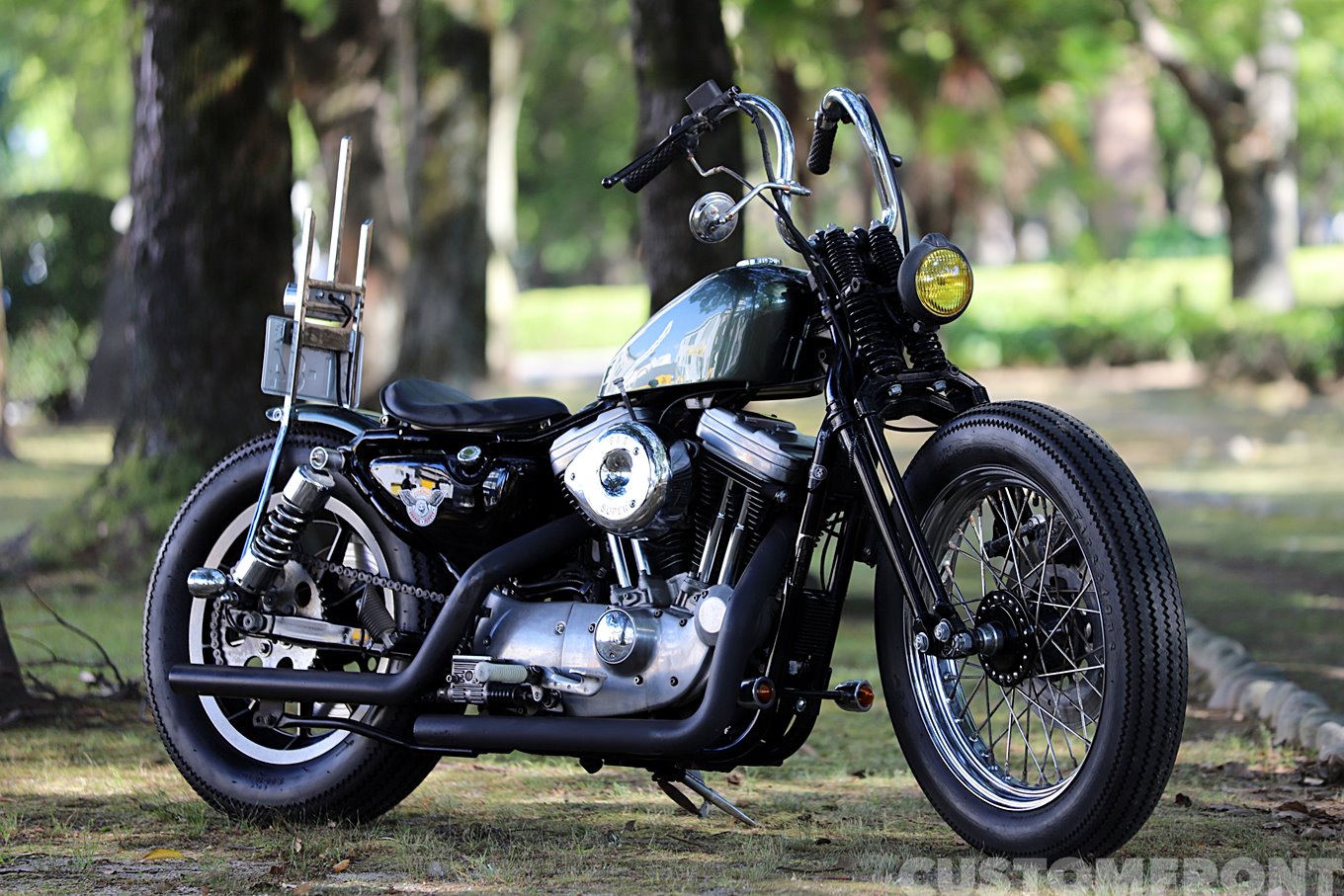 ハーレー スポーツスターのチョッパー XLH1200 1995年・サンモーター