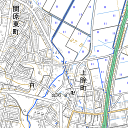 新潟県長岡市上除町 [152022120] | 国勢調査町丁・字等別境界データセット